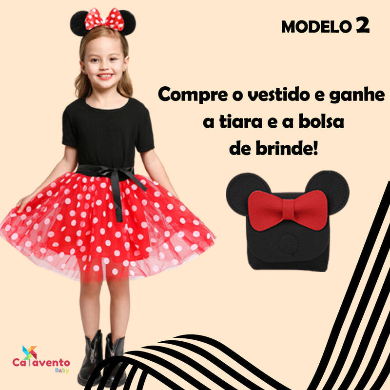 Vestido Minnie Mouse